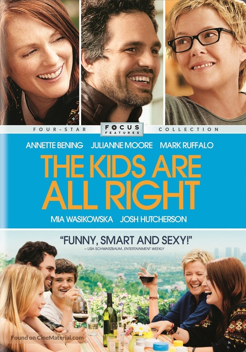 The Kids Are All Right - DVD movie cover