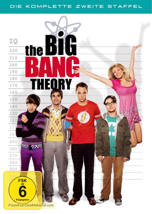 &quot;The Big Bang Theory&quot; - German DVD movie cover
