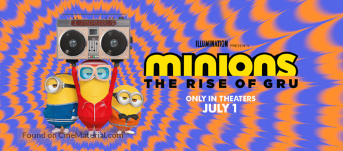 Minions: The Rise of Gru - Movie Poster