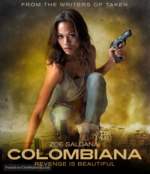 Colombiana - Blu-Ray movie cover