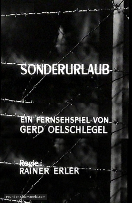 Sonderurlaub - German Movie Cover