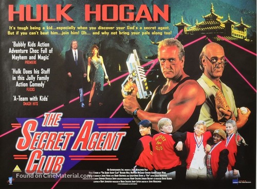 The Secret Agent Club - British Movie Poster