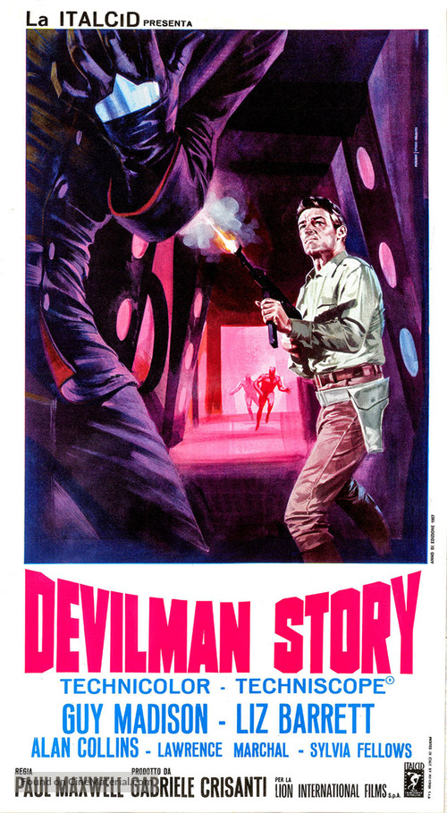 Devilman Story - Italian Movie Poster