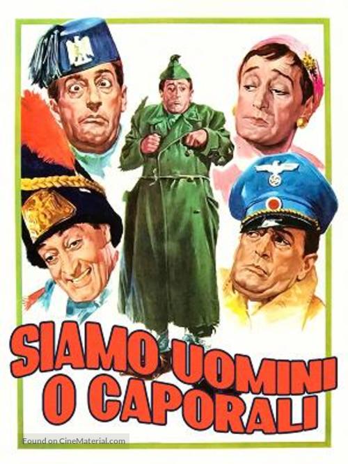 Siamo uomini o caporali - Italian Movie Poster