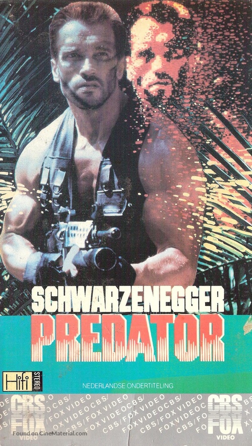 Predator - Dutch VHS movie cover