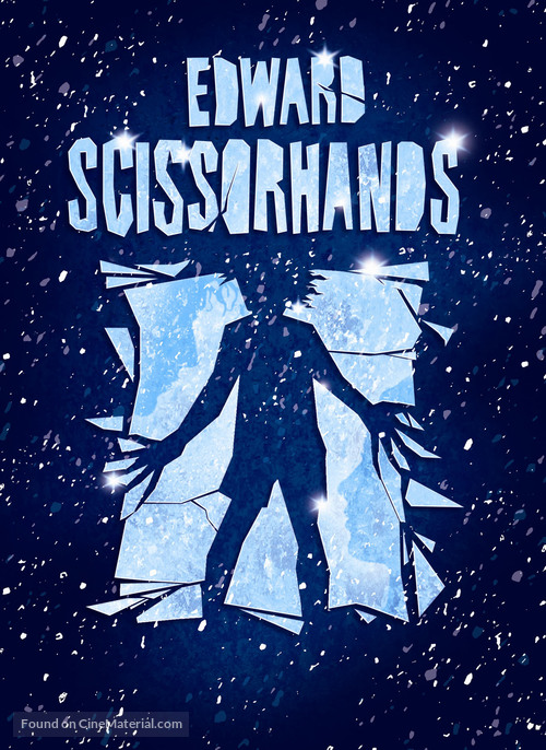 Edward Scissorhands - Homage movie poster