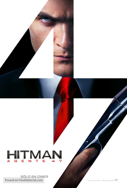 Hitman: Agent 47 - Argentinian Movie Poster