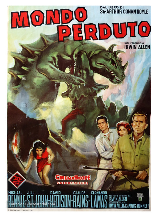 The Lost World - Italian Movie Poster