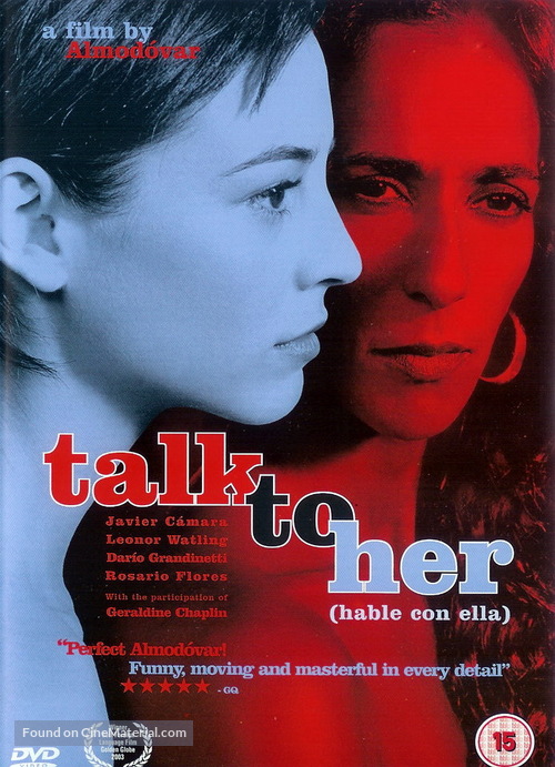 Hable con ella - British DVD movie cover