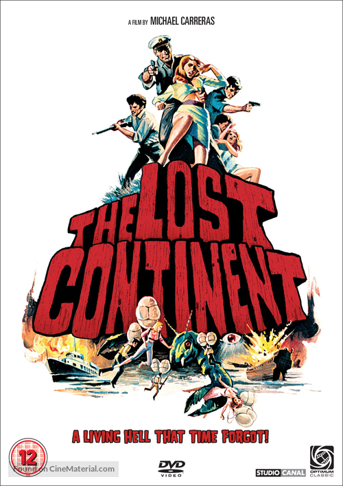 The Lost Continent - British DVD movie cover