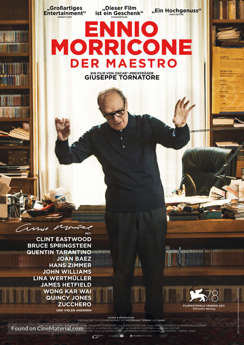 Ennio - German Movie Poster