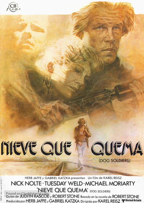 Who&#039;ll Stop the Rain - Spanish Movie Poster