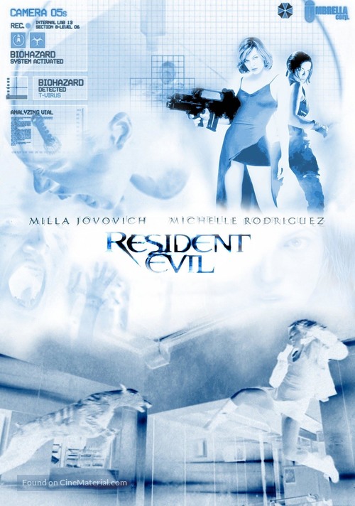 Resident Evil - Brazilian DVD movie cover