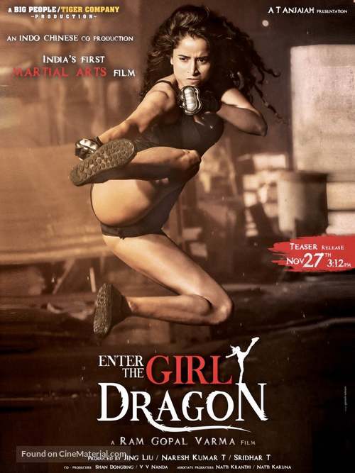 Enter the Girl Dragon - Indian Movie Poster