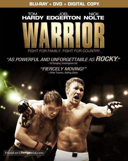 Warrior - Blu-Ray movie cover