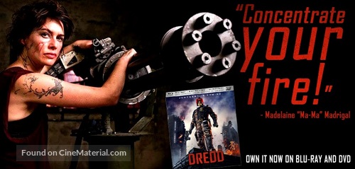 Dredd - Video release movie poster