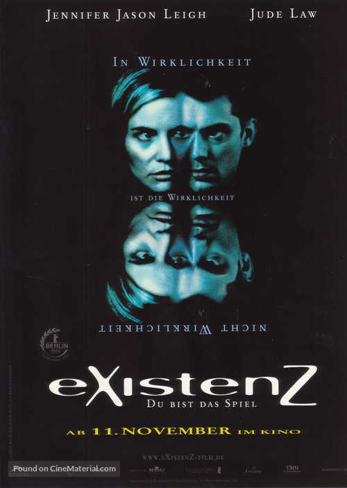 eXistenZ - German Movie Poster