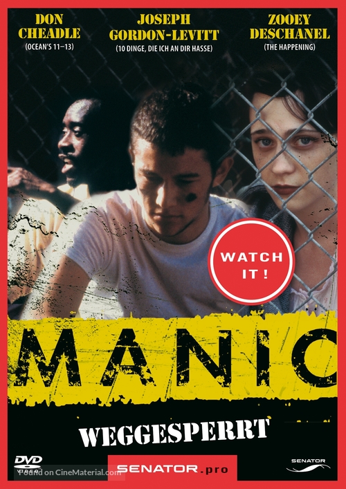 Manic - German Movie Cover