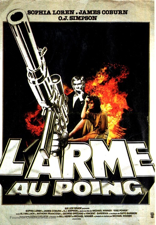 Firepower - French Movie Poster