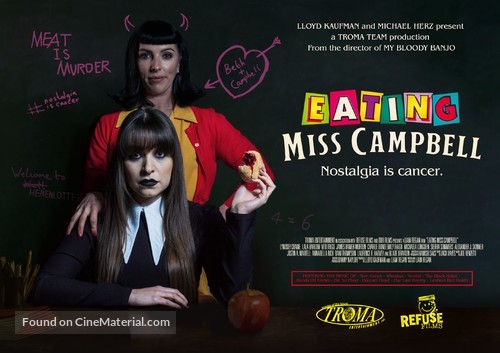 Eating Miss Campbell - British Movie Poster