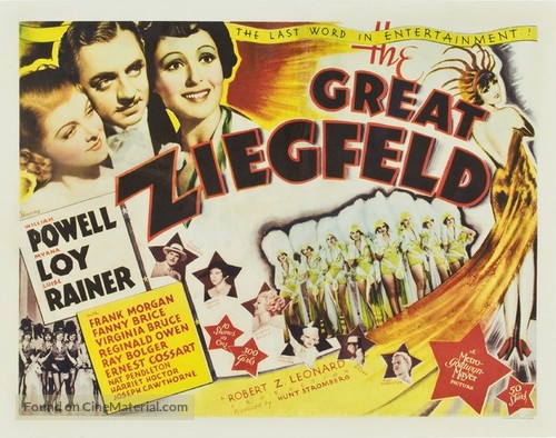 The Great Ziegfeld - Movie Poster