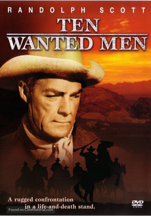 Ten Wanted Men - DVD movie cover