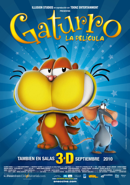 Gaturro - Uruguayan Movie Poster