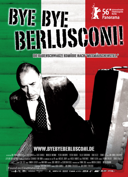 Bye Bye Berlusconi! - German poster