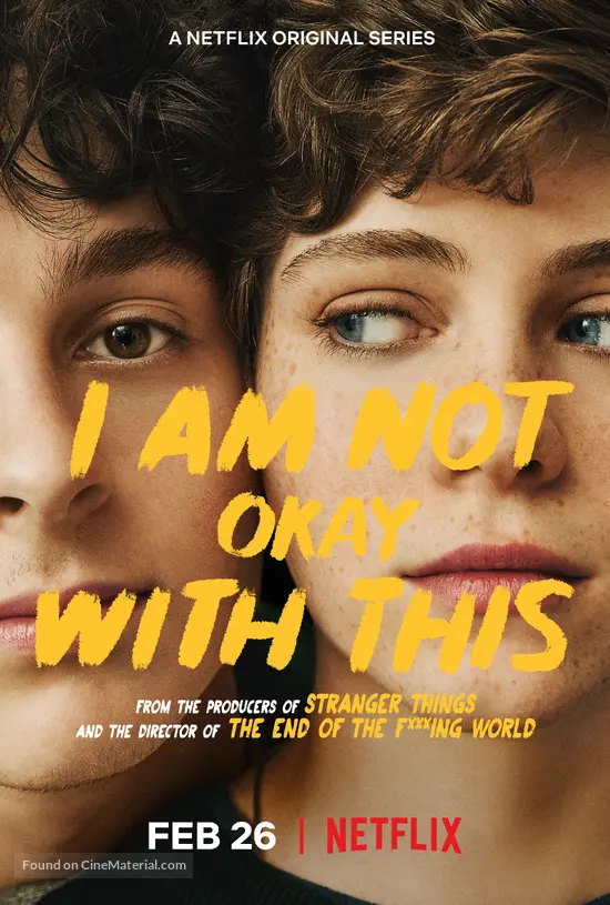 I Am Not Okay With This Movie Poster I Am Not Okay With This Movie Poster