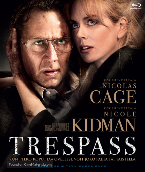 Trespass - Finnish Blu-Ray movie cover