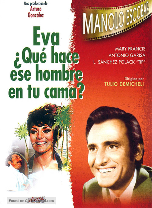 Eva, &iquest;qu&eacute; hace ese hombre en tu cama? - Spanish Movie Cover