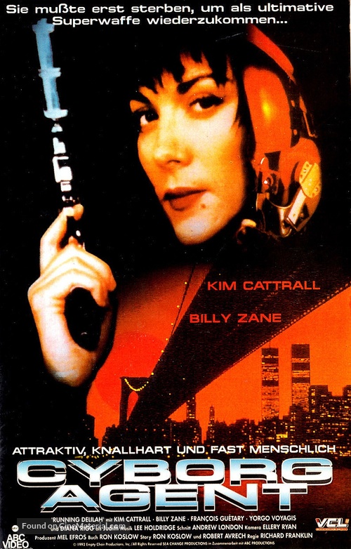 Running Delilah - German VHS movie cover