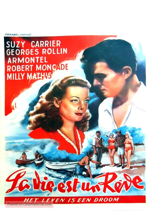 La vie est un r&ecirc;ve - Belgian Movie Poster