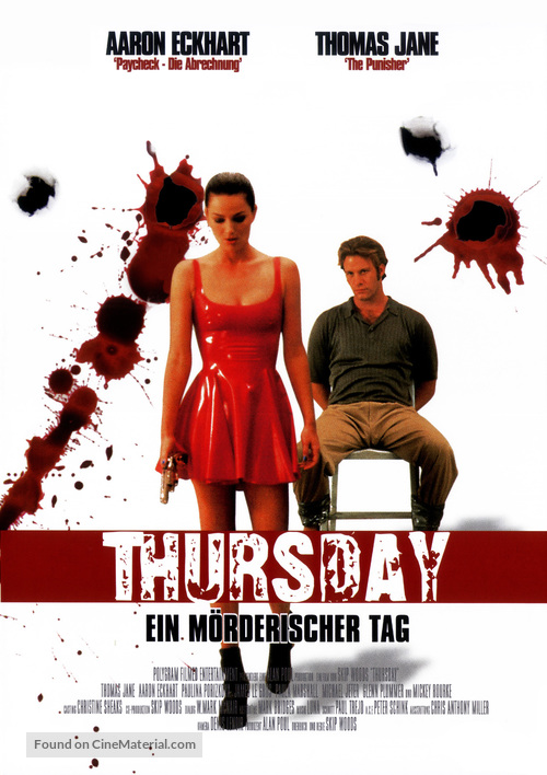 Thursday - German Movie Poster