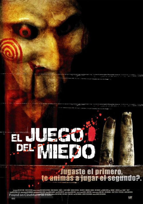 Saw II - Uruguayan Movie Poster