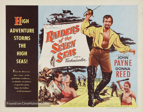 Raiders of the Seven Seas - Movie Poster