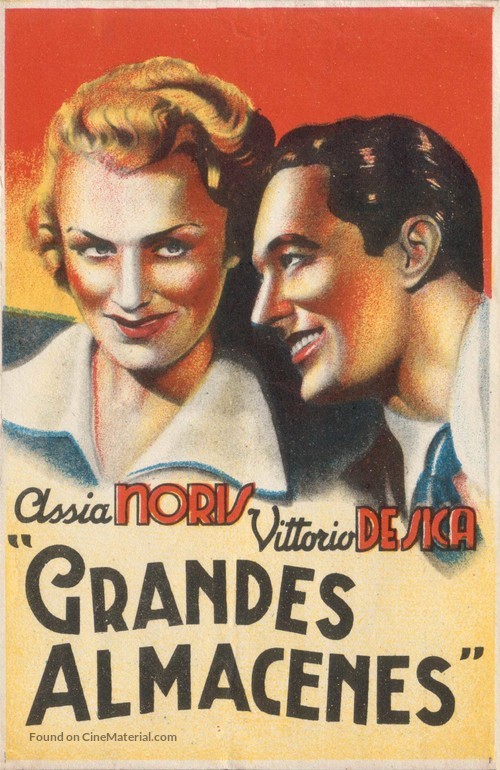 I grandi magazzini - Spanish Movie Poster