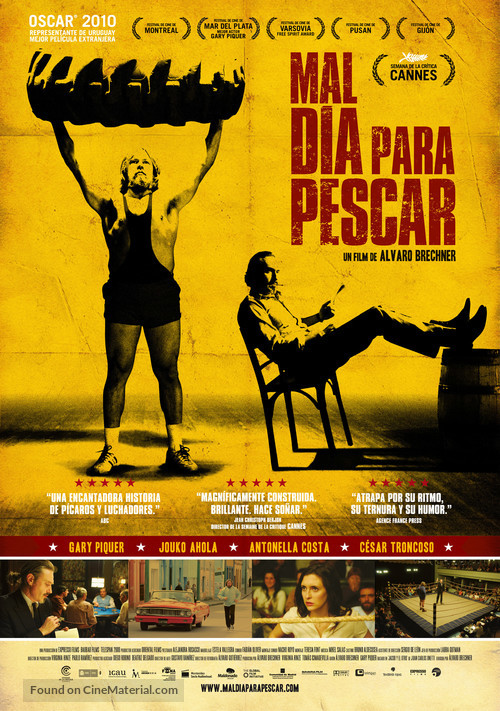 Mal d&iacute;a para pescar - Uruguayan Movie Poster