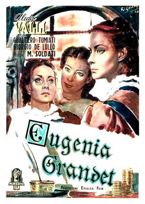 Eugenia Grandet - Italian Movie Poster
