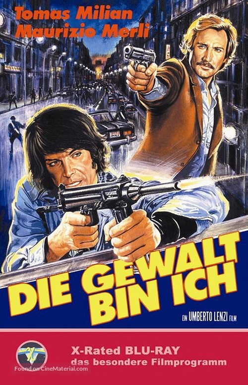 Il cinico, l&#039;infame, il violento - German Blu-Ray movie cover