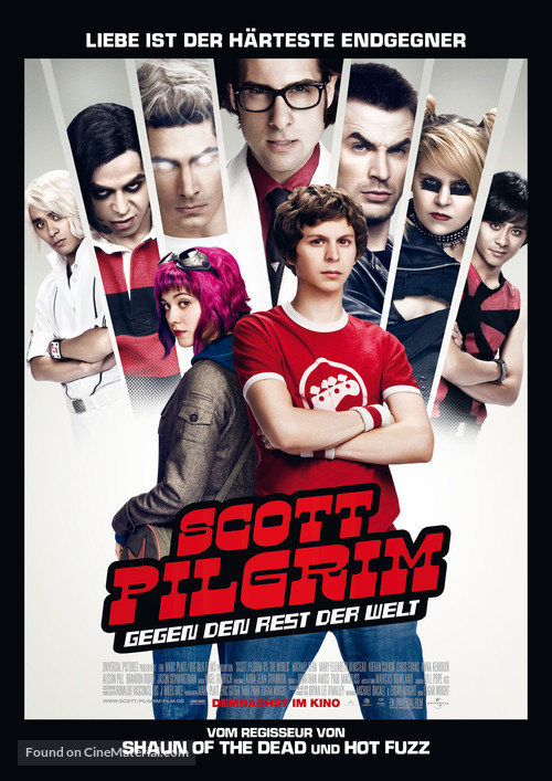 Scott Pilgrim vs. the World - German Movie Poster