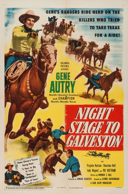 Night Stage to Galveston - Movie Poster