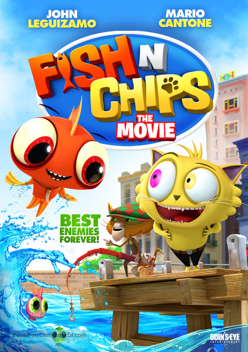 Fish N Chips, Best Enemies Forever - Australian Video release movie poster