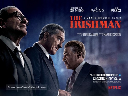 The Irishman - British Movie Poster