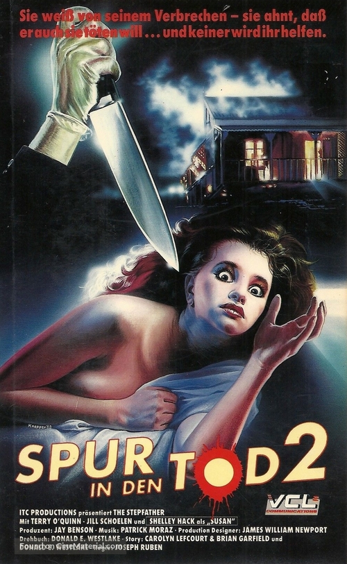 The Stepfather - German VHS movie cover