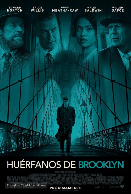 Motherless Brooklyn - Spanish Movie Poster