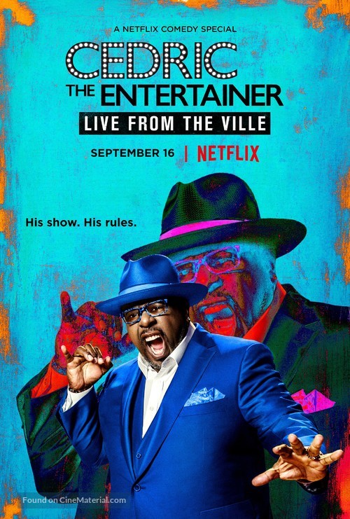 Cedric the Entertainer: Live from the Ville - Movie Poster