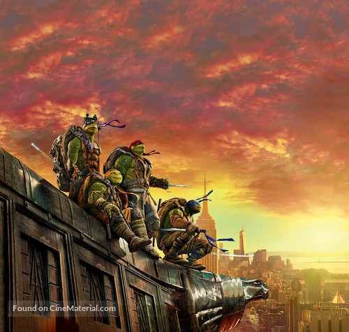 Teenage Mutant Ninja Turtles: Out of the Shadows - Key art