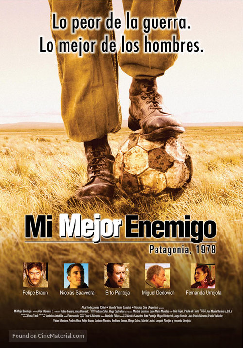 Mi mejor enemigo - Argentinian poster