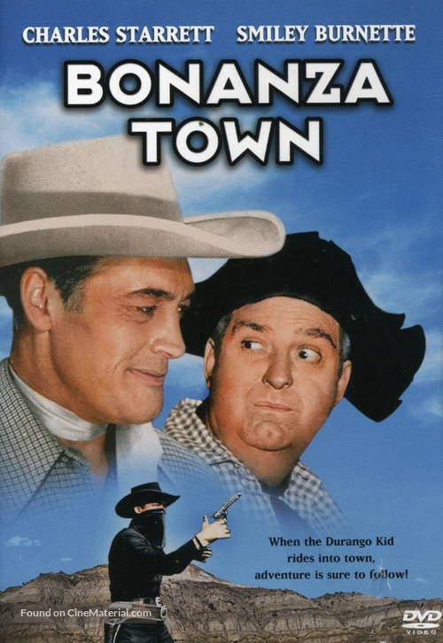 Bonanza Town - DVD movie cover